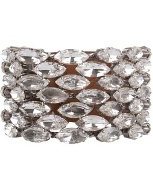 Ermanno Scervino Crystal Bracelet - White