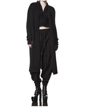 Thom Krom Buttoned Knitwear - Black