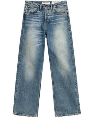 Our Legacy Full Cut Wide-Leg Jeans - Blue