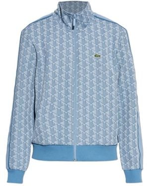 Lacoste Paris Zip-Up Track Jacket - Blue