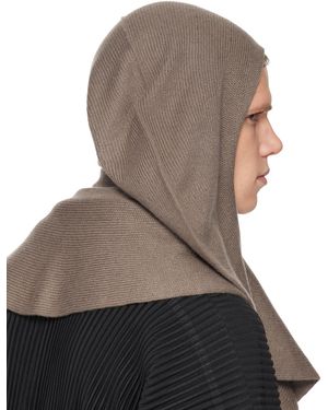 Homme Plissé Issey Miyake Agate Scarf in Black for Men | Lyst