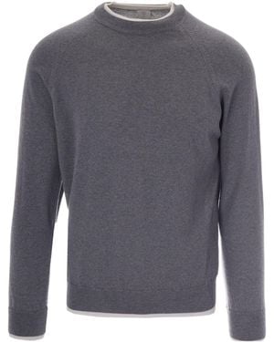 Eleventy Long-Sleeved Knitwear - Gray