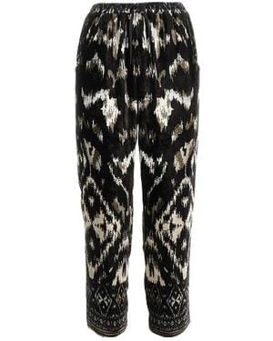 Pierre Louis Mascia Kanada Ikat Trousers - Black