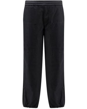 Moncler Straight-Leg Trousers - Black