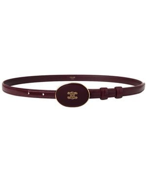 Celine Ellipse Belt 13 - White