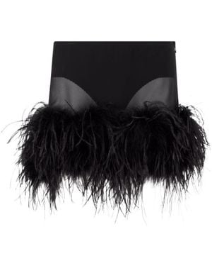The Attico The Mini Skirt - Black