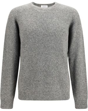 Roberto Collina Crew-Neck Sweater - Gray