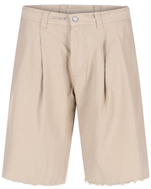 ERL Distressed Chino Shorts - Natural
