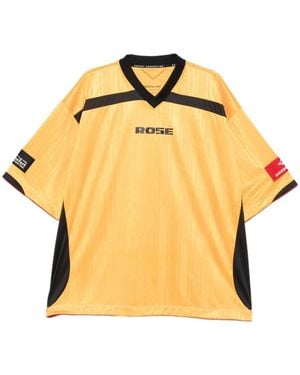 Martine Rose V-Neck T-Shirt - Yellow