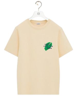 Loewe Regular Fit T-Shirt - Natural