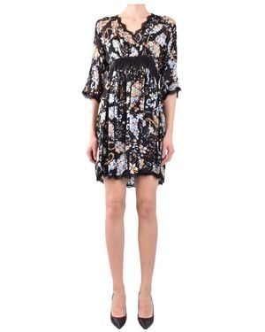 Ermanno Scervino Logo Dress - Black