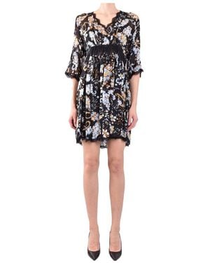 Ermanno Scervino Logo Dress - Black