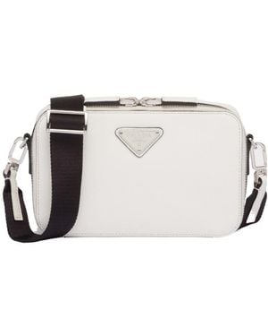 Prada Brique Saffiano Leather Bag - Multicolor
