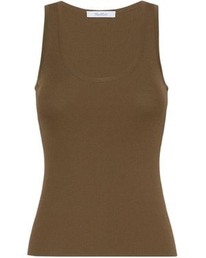 Max Mara Sleeveless Vest - Green