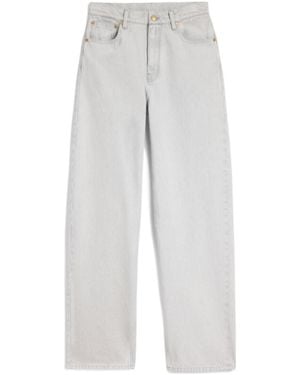 Jil Sander Loose Denim Trousers - Grey
