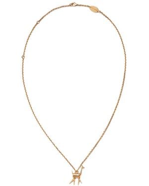 Loro Piana Vicuna Necklace - Metallic