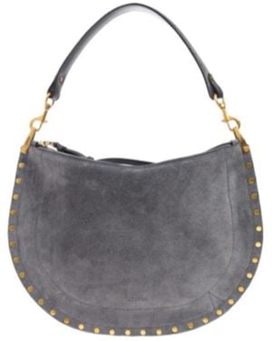 Isabel Marant Logo Shoulder Bag - Gray
