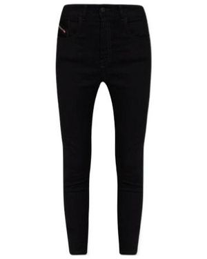 DIESEL 1984 Slandy-High Fitted Jeans - Black