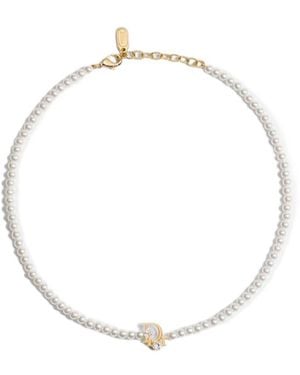 Dior Precious Clover Necklace - Metallic