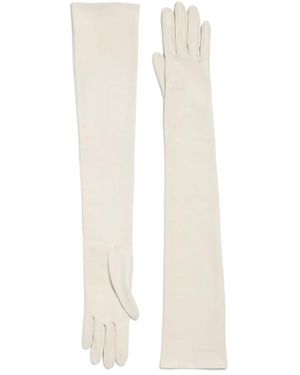 Balenciaga Long Gloves - White