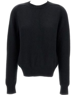 KHAITE Long Sleeve Sweatshirt - Black