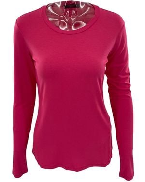 Weekend by Maxmara Long-Sleeved T-Shirt - Red