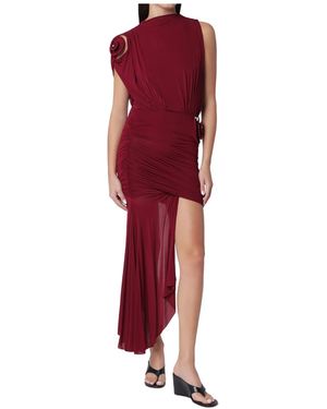 Christopher Esber Asymmetrical Dress - Red