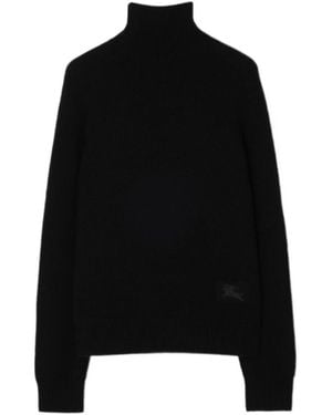Burberry Cashmere Turtleneck Sweater - Black