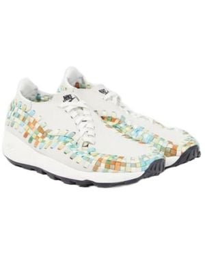 Nike Air Footscape Leather Sneakers - White