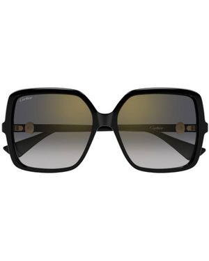 Cartier Square Frame Sunglasses - Multicolour