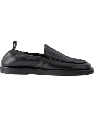 Studio Nicholson Donovan Leather Loafers - Black