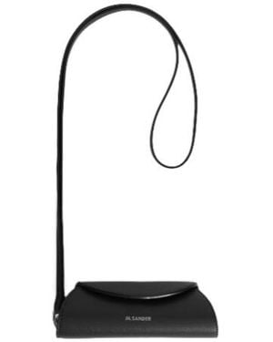 Jil Sander Cannolo Key Ring - White