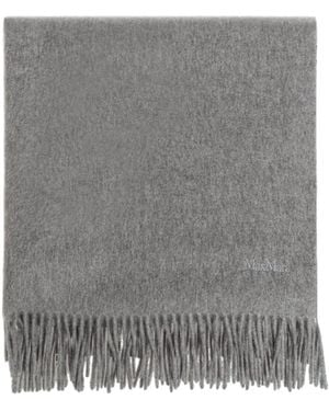 Max Mara Tassel Scarf - Gray