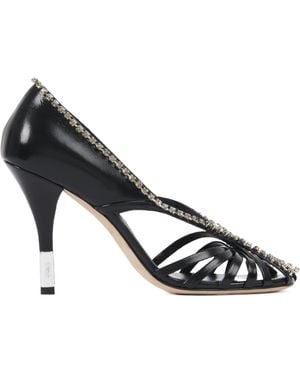 Chloé Chloé Leonie Court Shoes - Metallic
