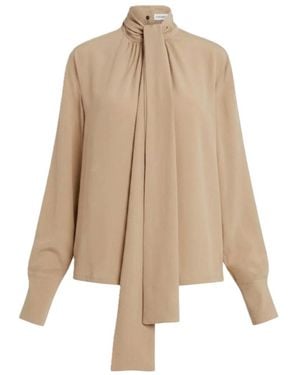 P.A.R.O.S.H. Long-Sleeved Cover-Up - Natural