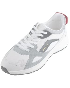 Bally Lace-Up Trainers - White