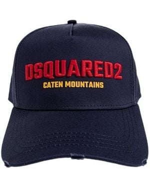 DSquared² Logo Hat - Blue