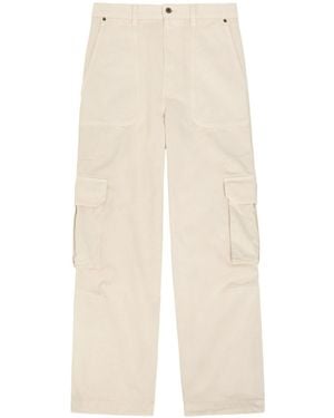 Loewe Cotton Cargo Pants - White