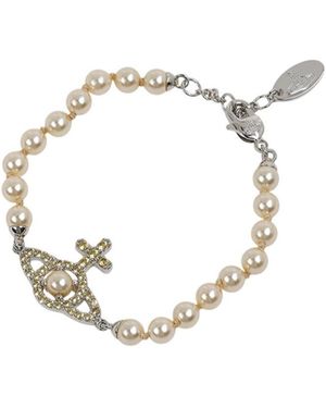 Vivienne Westwood Saturn-Themed Bracelet - Metallic