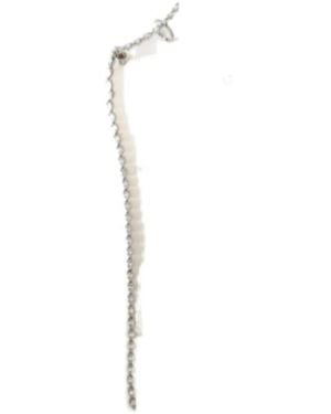 Apm Monaco Long Ear Bone Clip - White