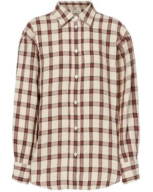 Rohe Plaid Linen Shirt - Multicolour