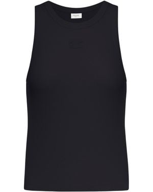 Celine Triomphe Tank Top - Black