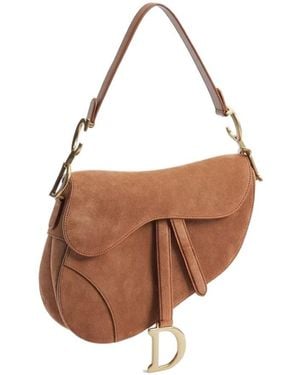 Dior Saddle Bag With Strap - Brown