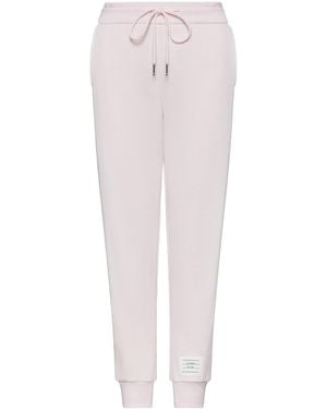 Thom Browne 4-Bar Jersey Track Trousers - White