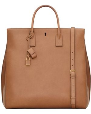 Saint Laurent Sac De Jour Large Tote Bag - Brown