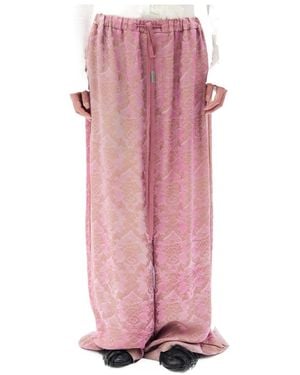 Ann Demeulemeester Albertus Relaxed Lounge Pants - Pink