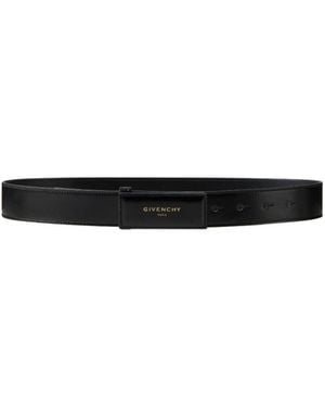 Givenchy Logo Patch Belt - White