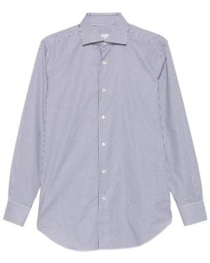 Brioni Long-Sleeved Shirt - Purple
