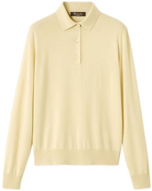 Loro Piana Royal Lightness Polo Shirt - Natural