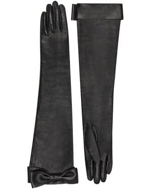 Givenchy Long Gloves - Black